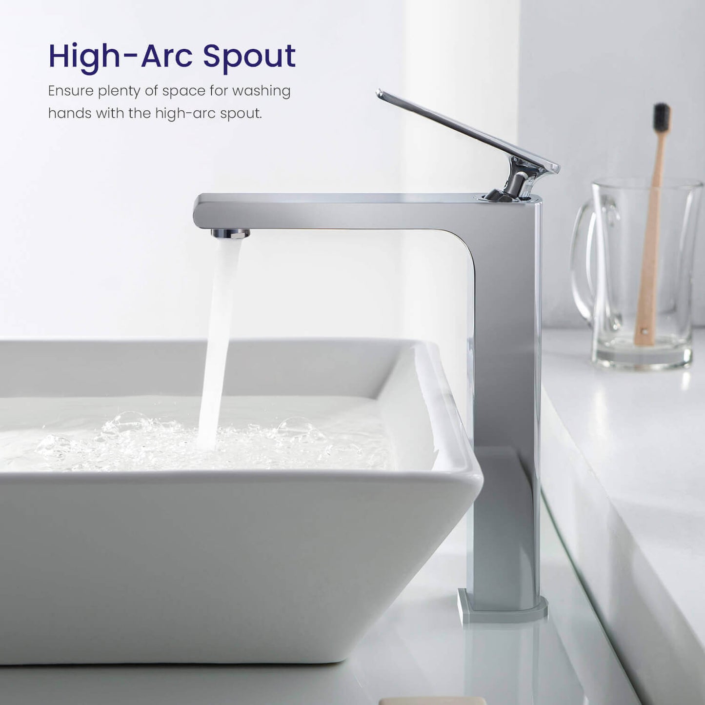 Elate Vessel sink faucet AT020012