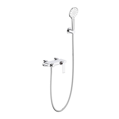 Elate bath shower mixer set with waterfall spout AT020123