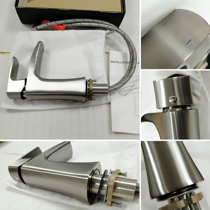 Cascade Single hole basin faucet AT030011