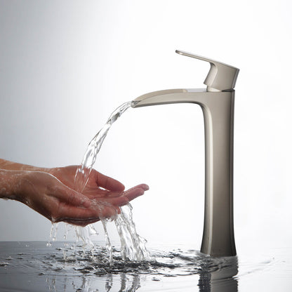 Cascade Single hole vessel basin faucet AT030012