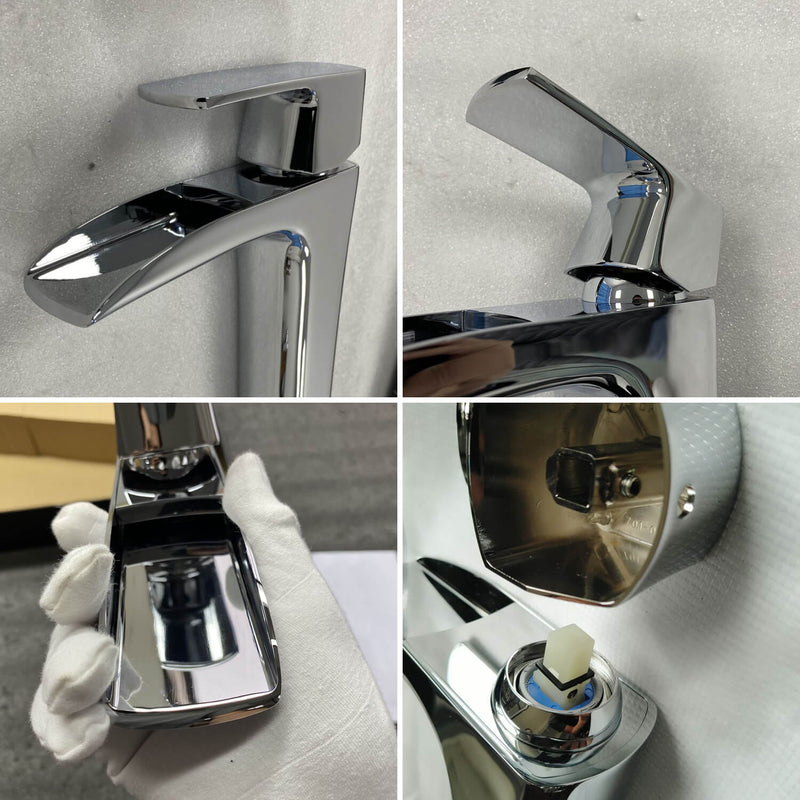 Cascade Single-Handle Vessel Sink Faucet AT030012
