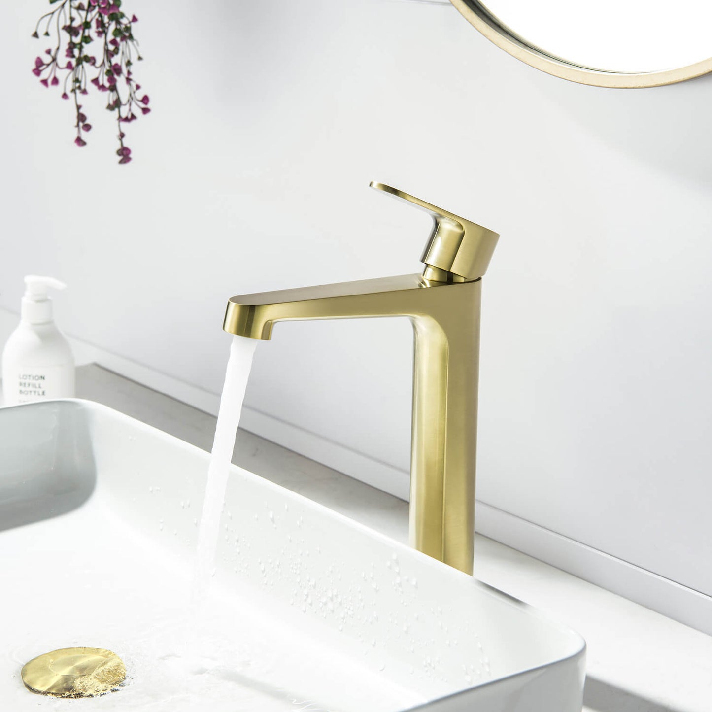 Tender single handle Vessel Faucet AT040012