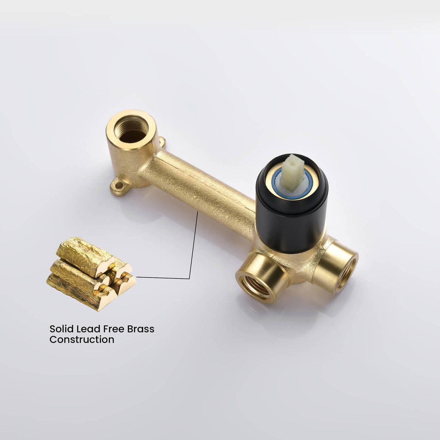 Tender Wall concealed basin mixer AT040015