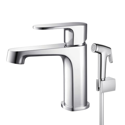 Tender Basin mixer with hand bidet spray AT040032