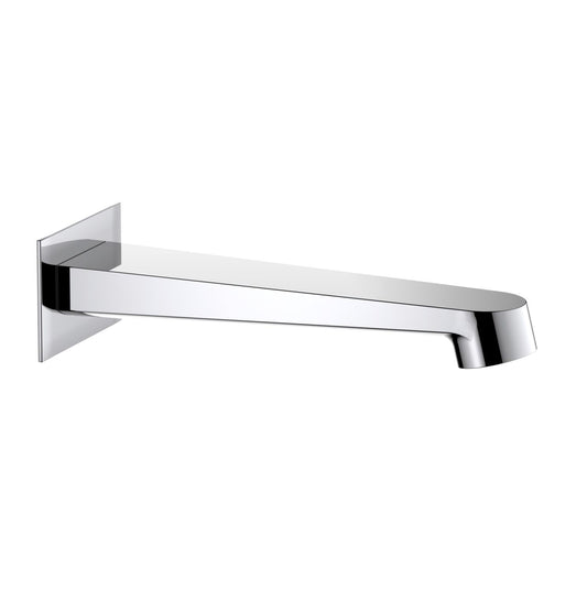 Aquavit Tender chrome wall-mounted solid brass bath spout AT040054