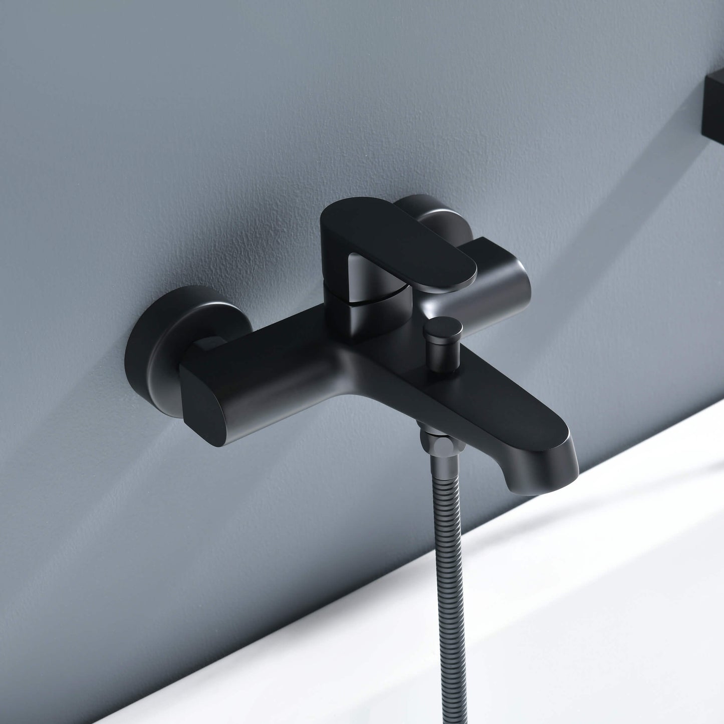 Tender Bath shower mixer with 3-way hand shower set AT040122