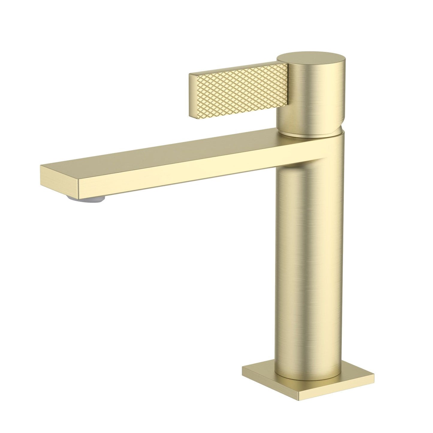 Aquavit Knox Series Single Hole Basin Faucet with Patterned Handle AT050011