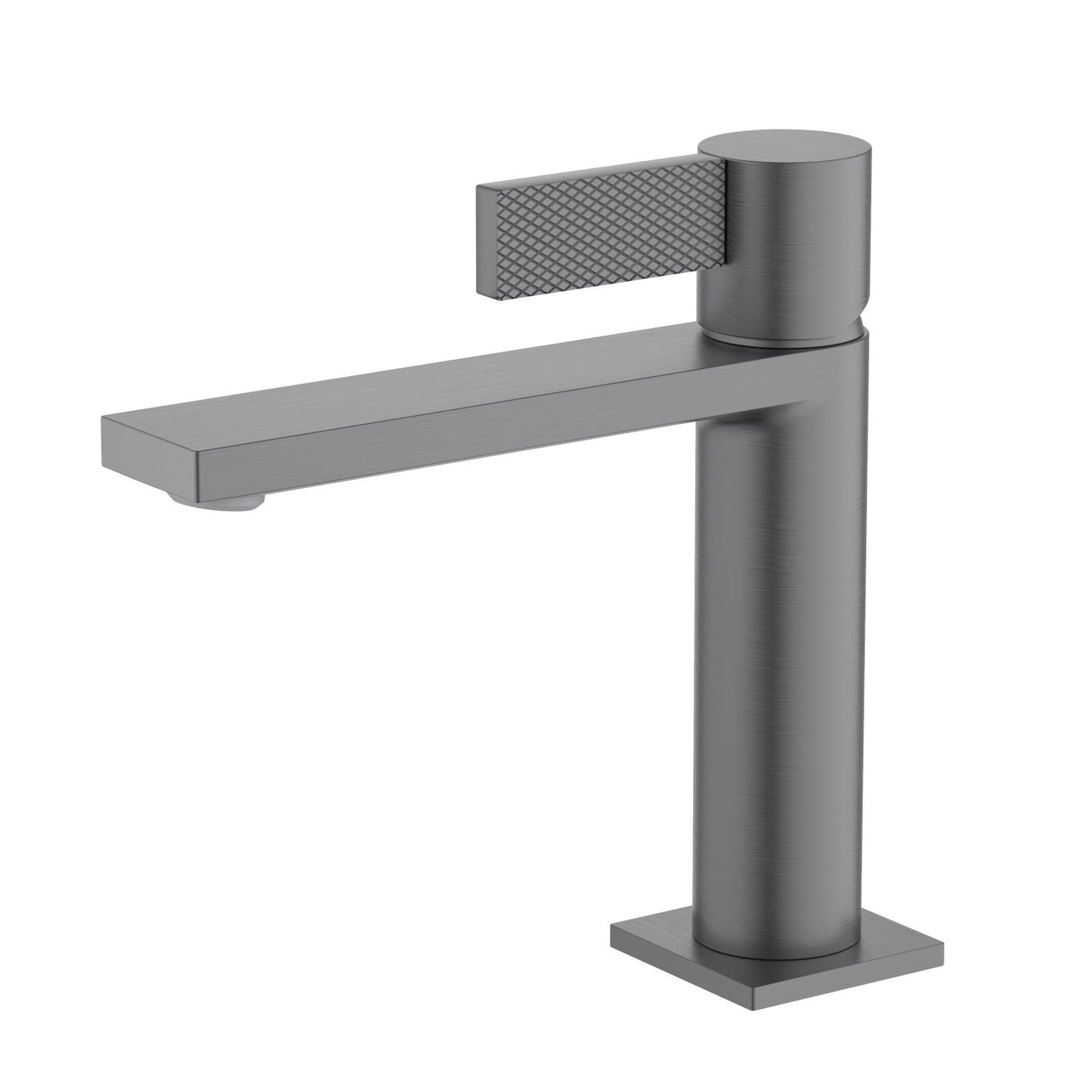 Aquavit Knox Series Single Hole Basin Faucet with Patterned Handle AT050011