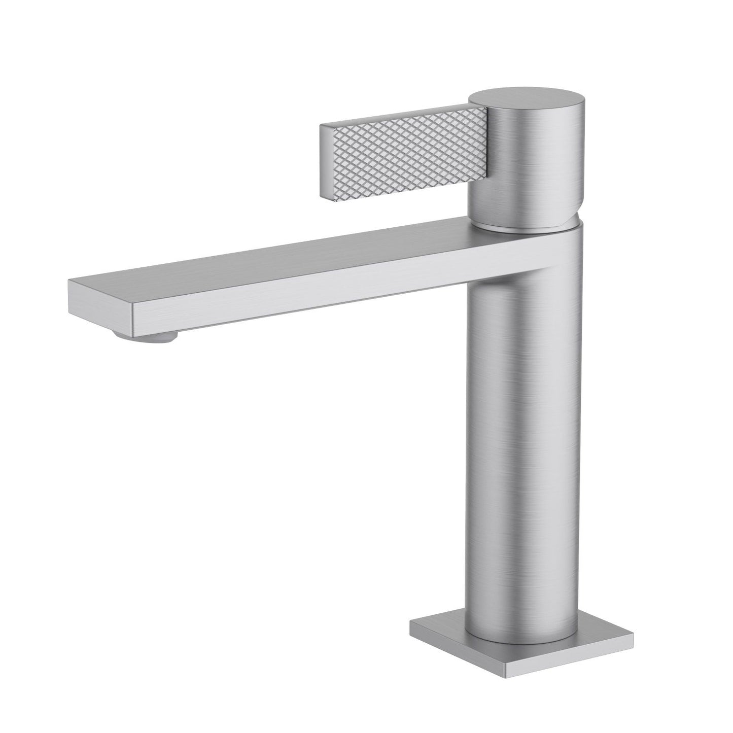 Aquavit Knox Series Single Hole Basin Faucet with Patterned Handle AT050011