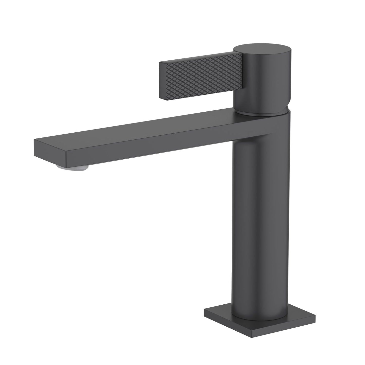 Aquavit Knox Series Single Hole Basin Faucet with Patterned Handle AT050011