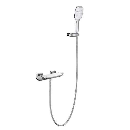 Cascade Bath shower mixer with 3-way hand shower set AT050122