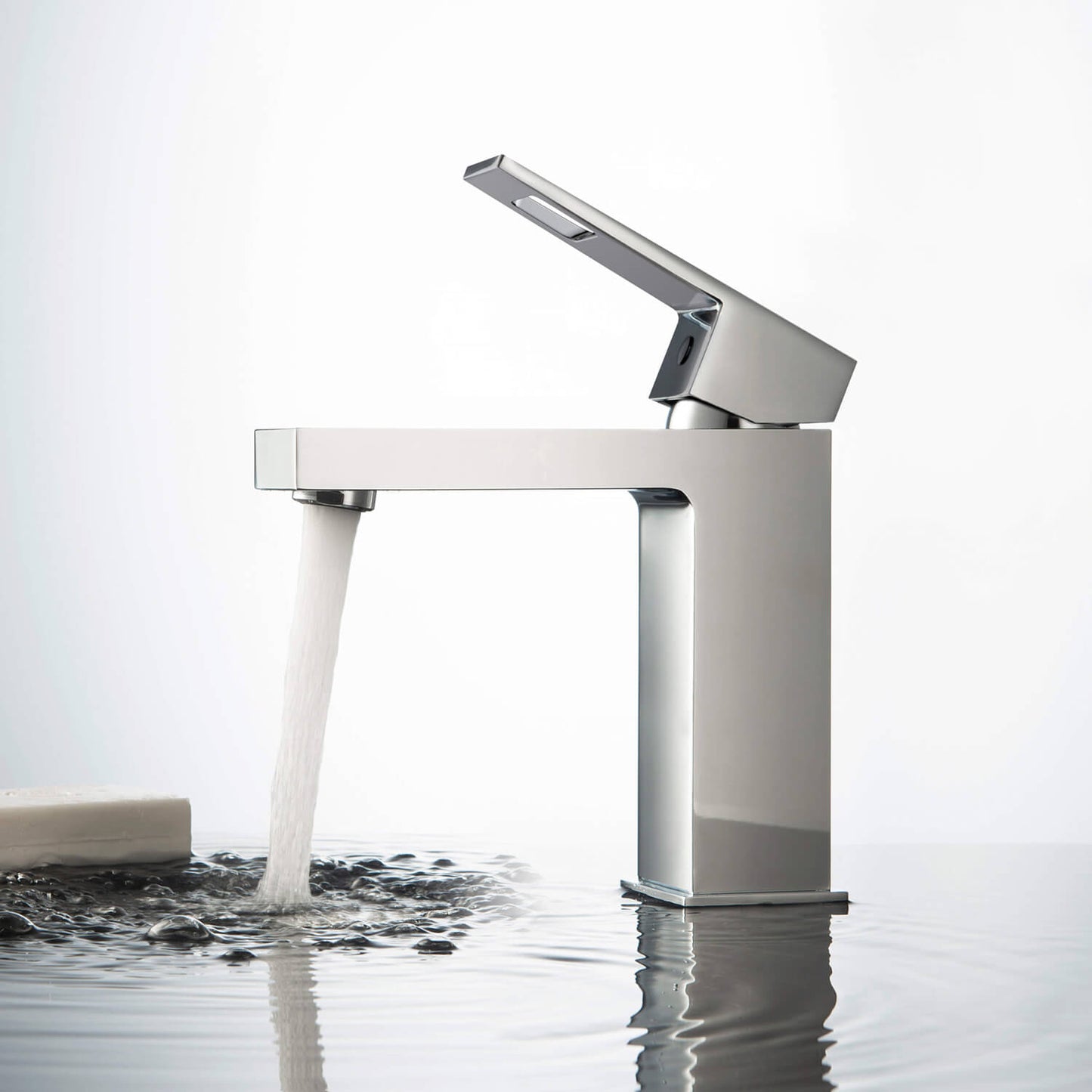 Hollow single handle basin faucet AT060011