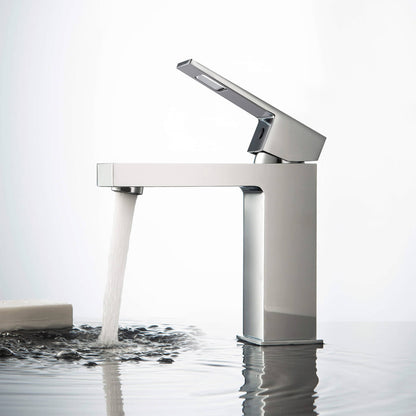 Hollow single handle basin faucet AT060011