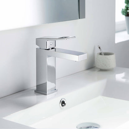 Hollow single handle basin faucet AT060011