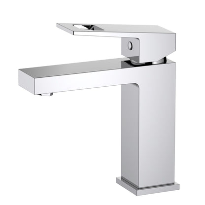 Aquavit Hollow chrome lead-free brass single-hole basin faucet AT060011