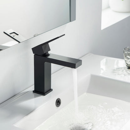 Hollow single handle basin faucet AT060011