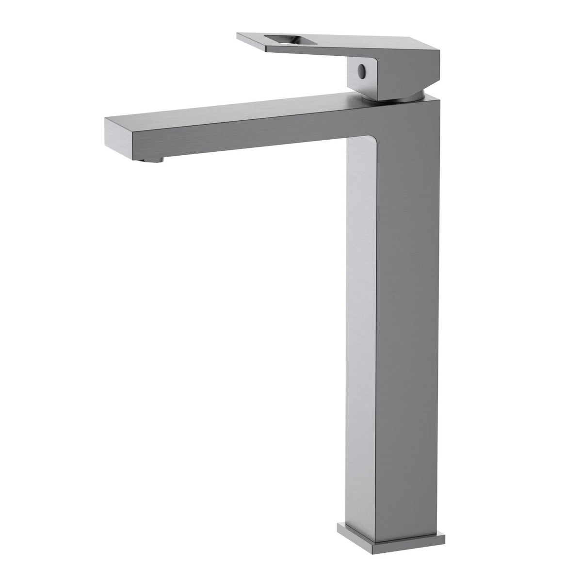 Aquavit Hollow brushed gunmetal single-handle vessel sink faucet AT060012