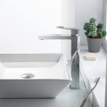 Hollow single handle high basin faucet AT060012