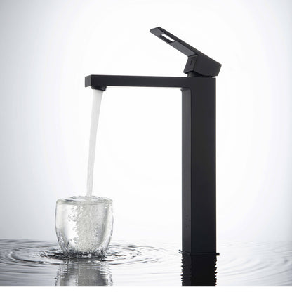 Hollow single handle high basin faucet AT060012