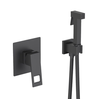 Hollow Bidet spray set with wall concealed installation valve AT0611101