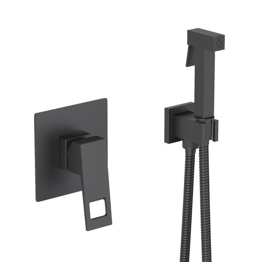 Hollow Bidet spray set with wall concealed installation valve AT0611101