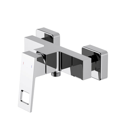 Aquavit Hollow chrome solid brass wall-mounted shower mixer AT062100
