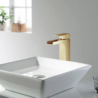 Waterfall Single hole vessel faucet AT070012