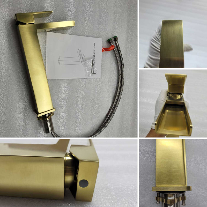Waterfall Single hole vessel faucet AT070012
