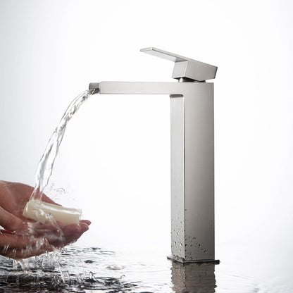 Waterfall Single hole vessel faucet AT070012