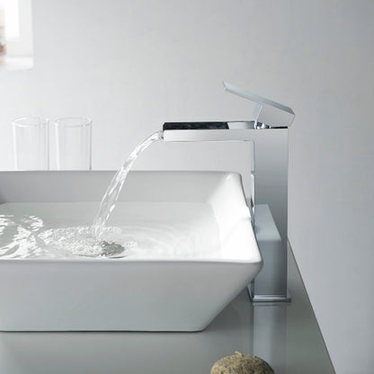 Waterfall Single hole vessel faucet AT070012