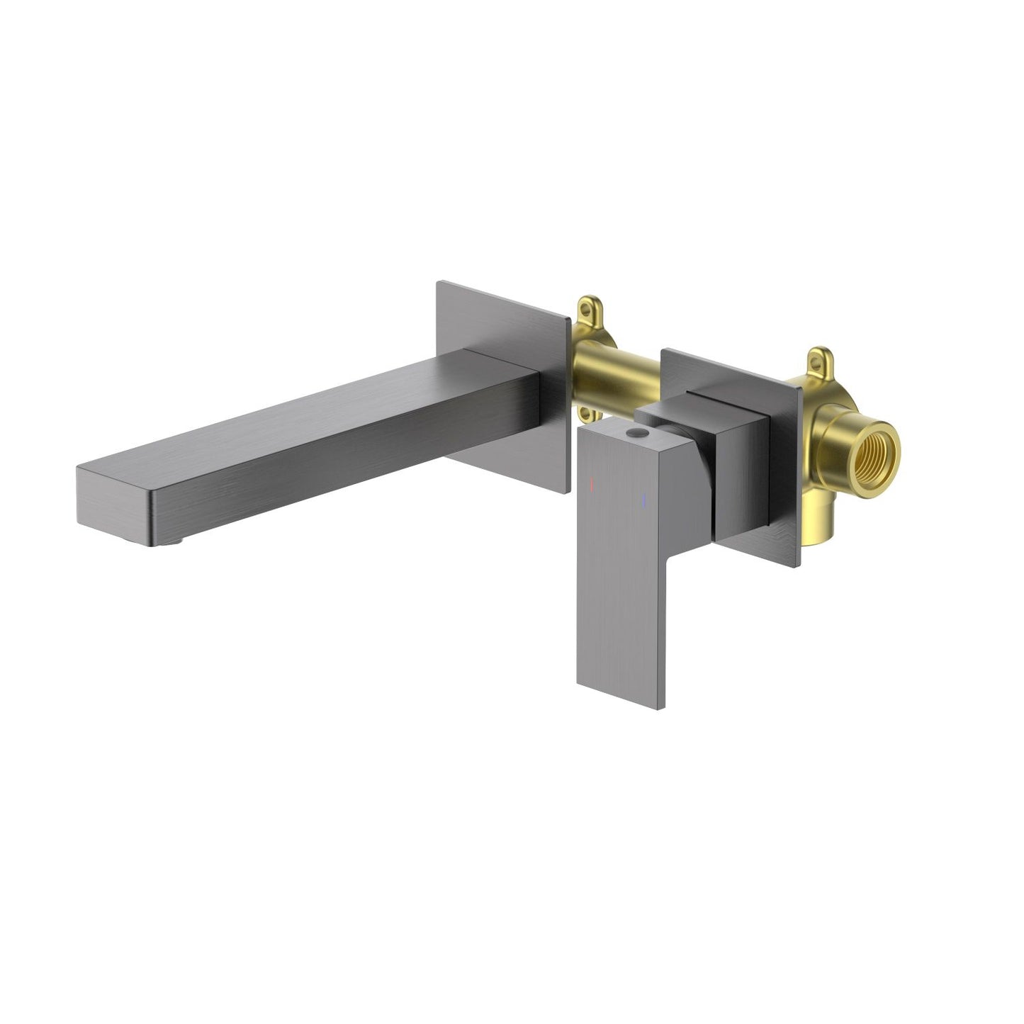 Aquavit Cube Series Split-Plate Wall-Concealed Basin Mixer AT080016