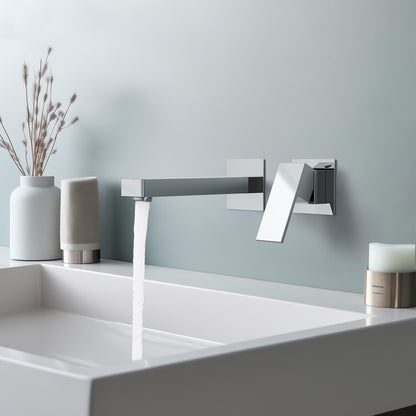 Cube Wall Concealed basin mixer AT080016