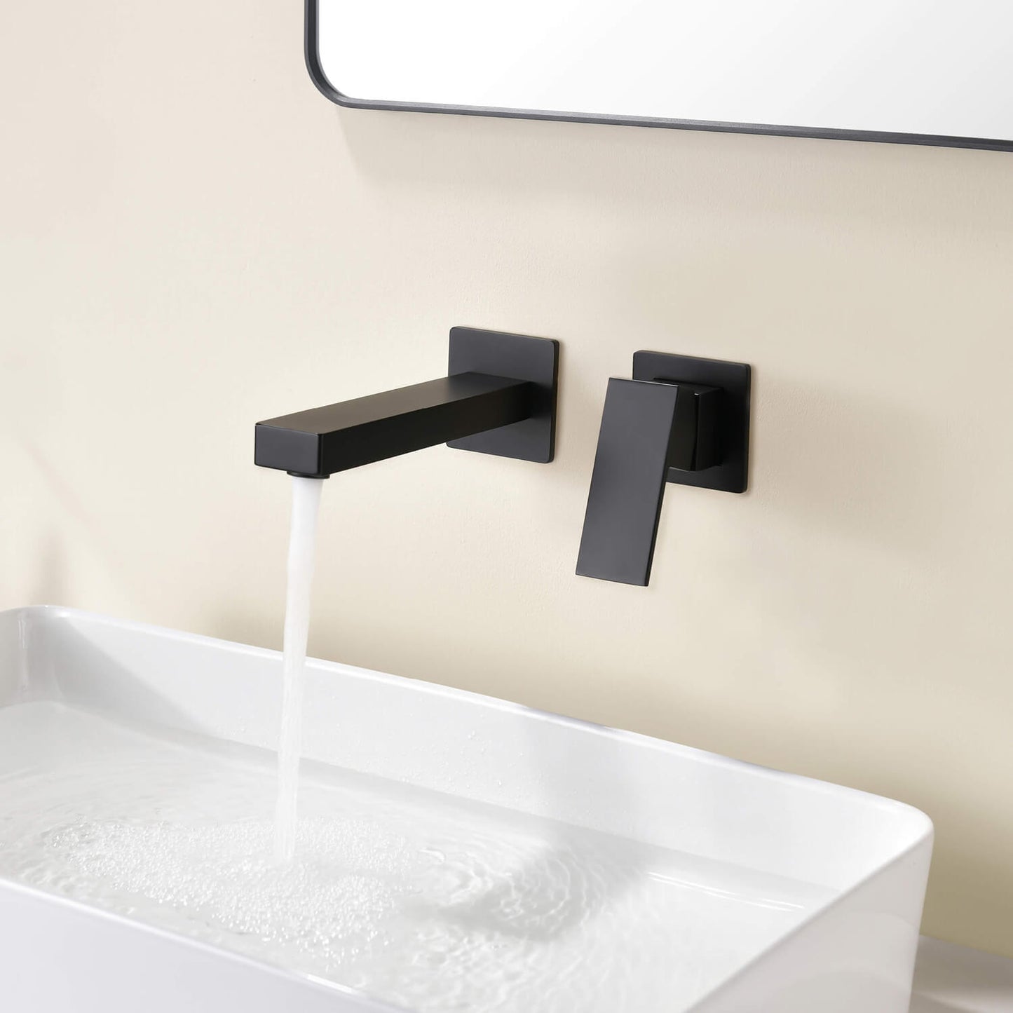 Cube Wall Concealed basin mixer AT080016
