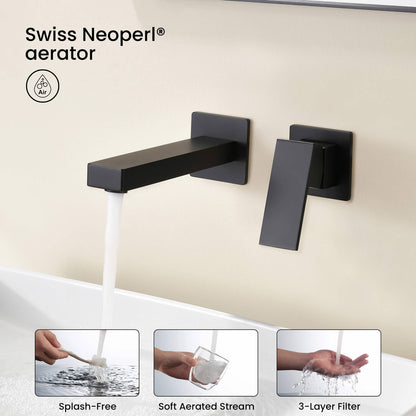 Cube Wall Concealed basin mixer AT080016