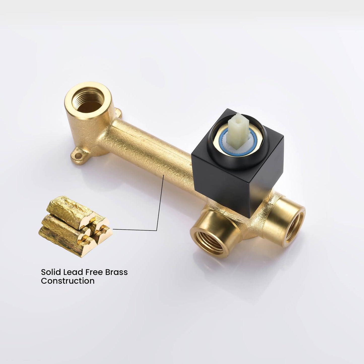 Cube Wall Concealed basin mixer AT080016