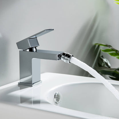 Cube single hole Bidet faucet AT080031