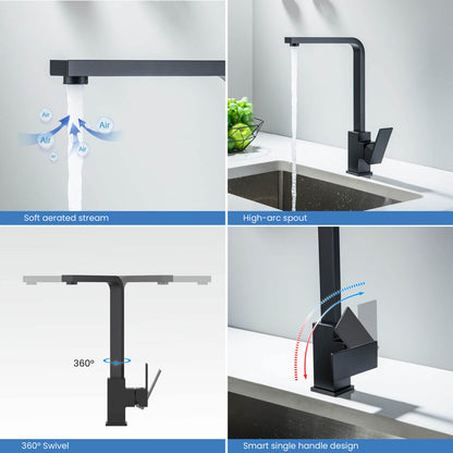 Cube Single handle kitchen faucet AT080041