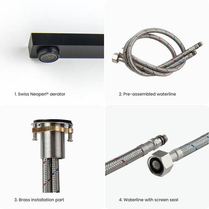 Cube Single handle kitchen faucet AT080041