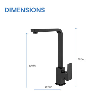 Cube Single handle kitchen faucet AT080041