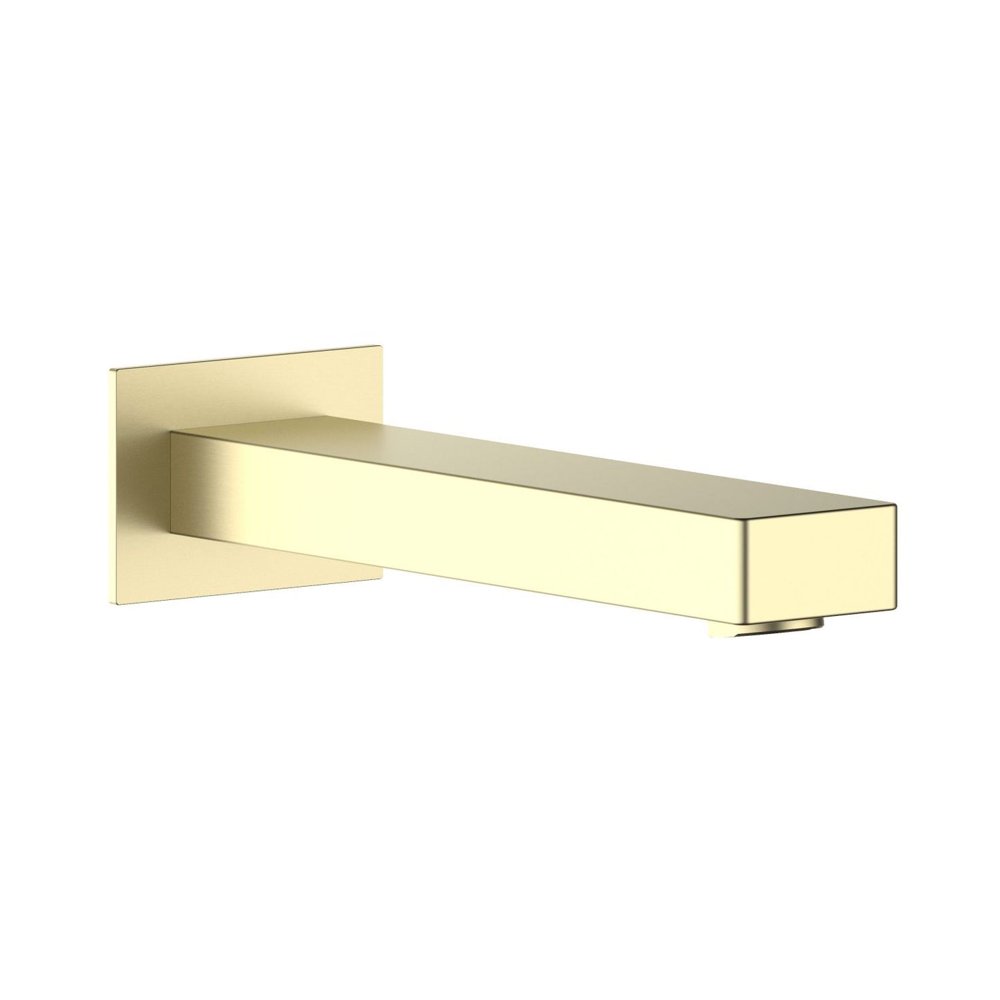 Cube Solid Brass Bath Spout with Swiss Neoperl Aerator AT080055