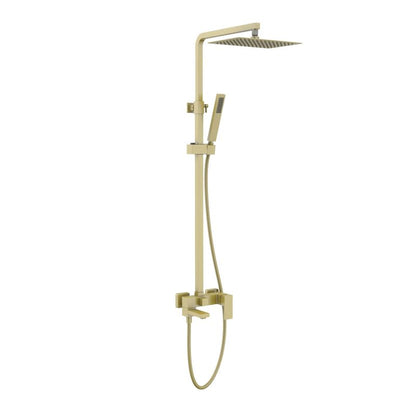 Cube wall mounted Shower faucet with 3 outlets AT080067