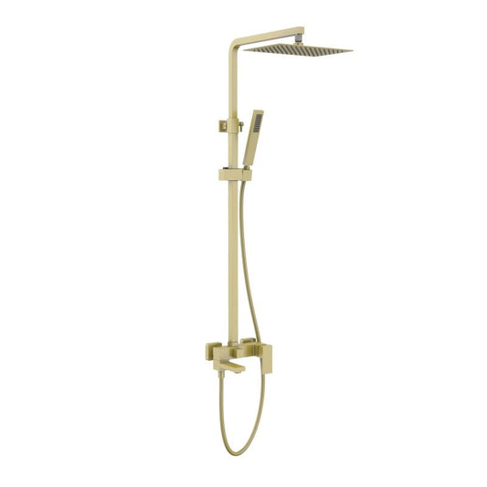 Cube wall mounted Shower faucet with 3 outlets AT080067