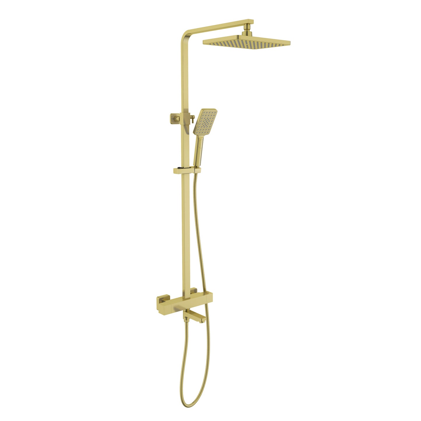 Cube Thermostatic shower column with 3 oulets AT080075