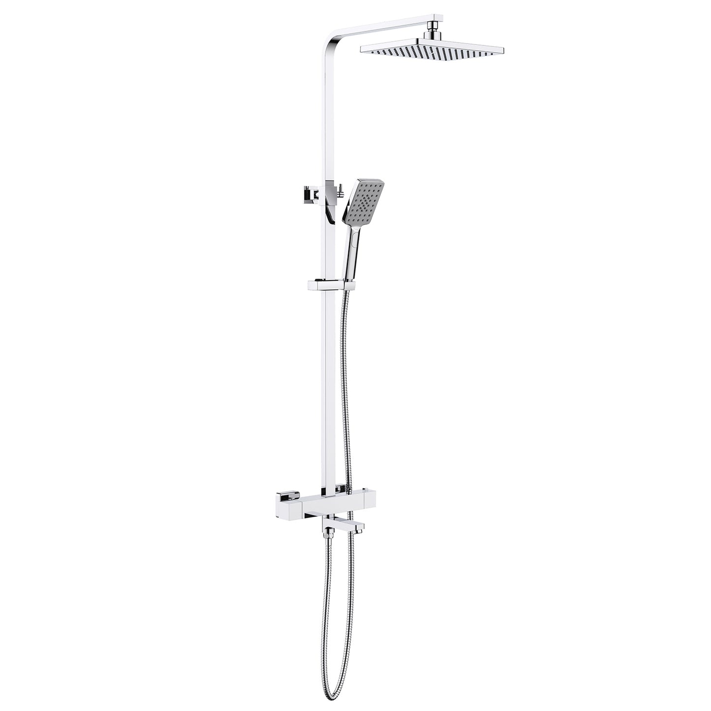 Cube Thermostatic shower column with 3 oulets AT080075