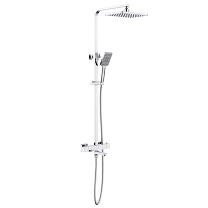 Cube Thermostatic shower column with 3 oulets AT080075
