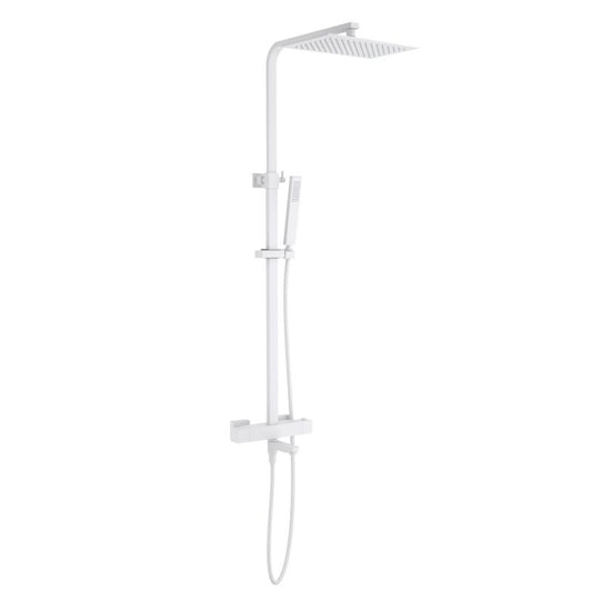 Cube Thermostatic bath shower faucet 3 way AT080076
