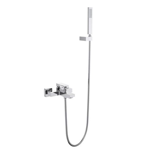 Cube Bath shower mixer with hand shower set AT080222CH