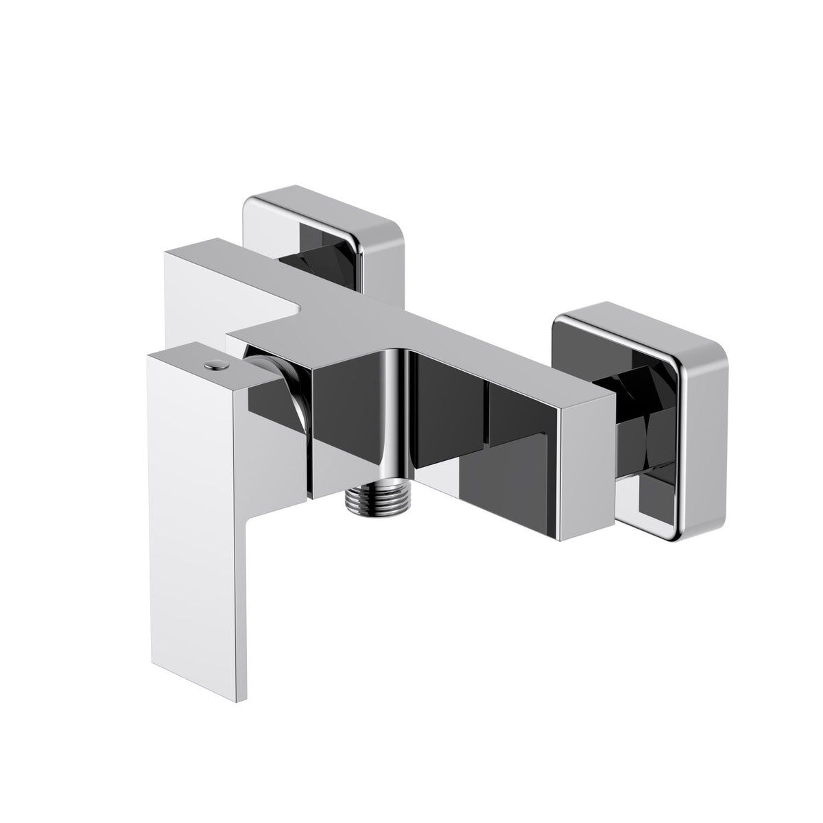 Aquavit Cube chrome solid brass wall-mounted shower mixer AT082100
