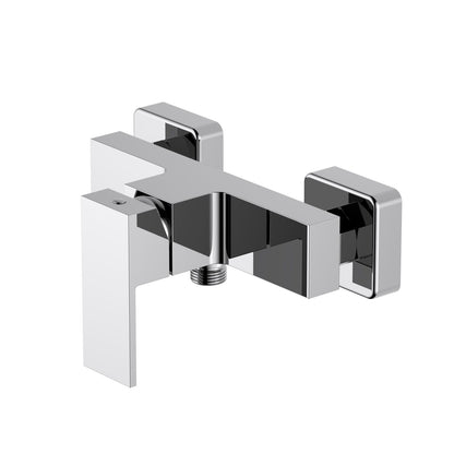 Aquavit Cube chrome solid brass wall-mounted shower mixer AT082100