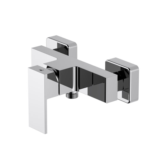 Aquavit Cube chrome solid brass wall-mounted shower mixer AT082100